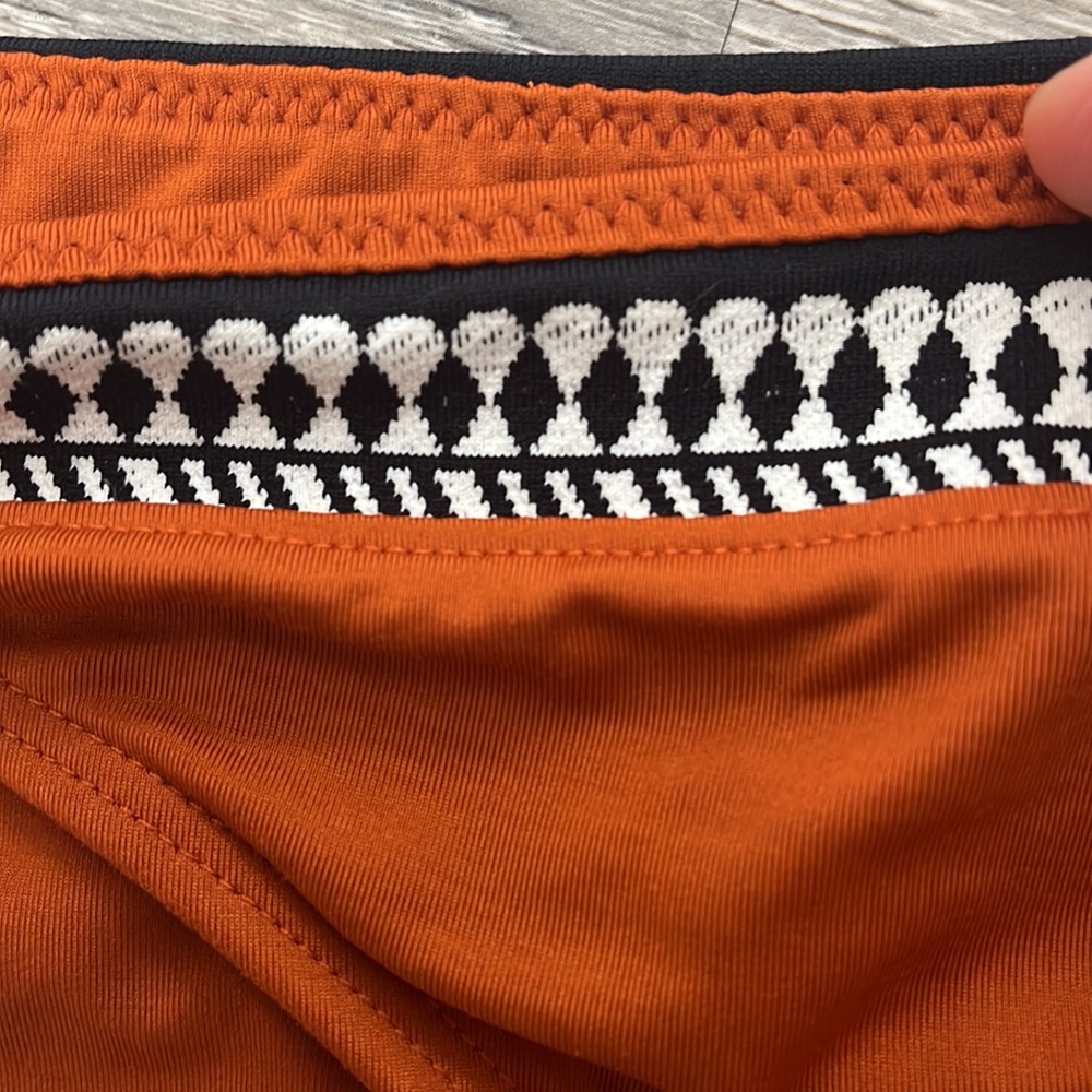 Lemlem by Liya Kebede Lena Bikini Side Tie Bottom Brown Size S - Picture 2 of 11